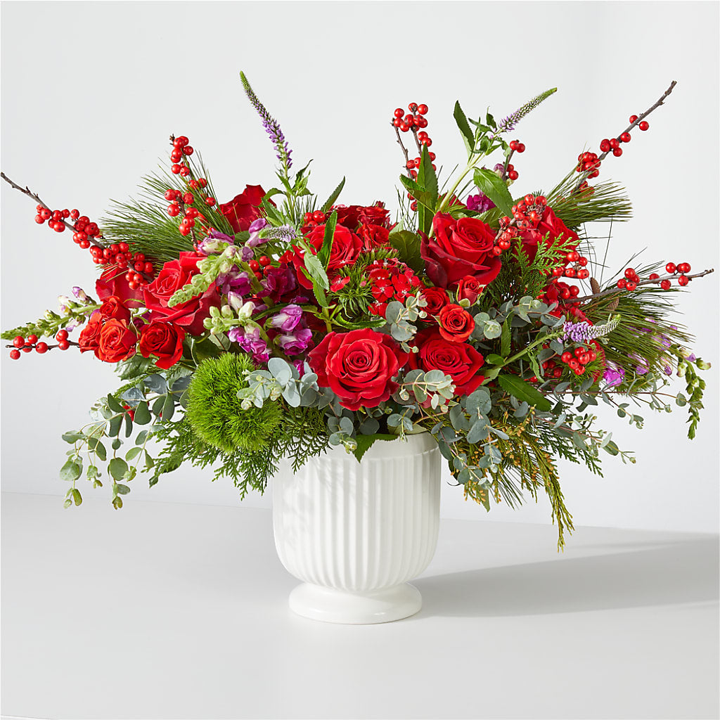 Big Red Bow Bouquet – Jewel, Itasca IL