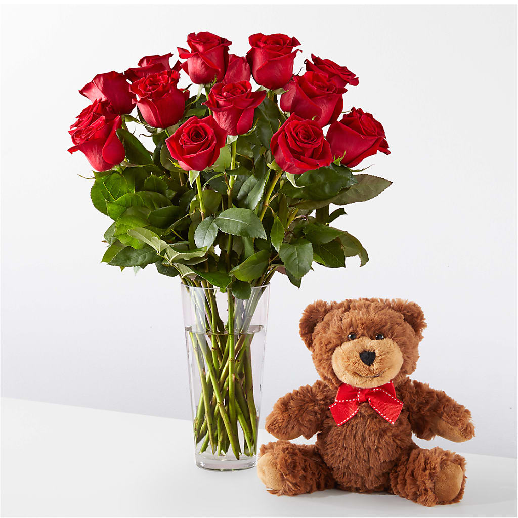 Romantic Long Stem Red Rose Bouquet Bundles – Jewel, Itasca IL