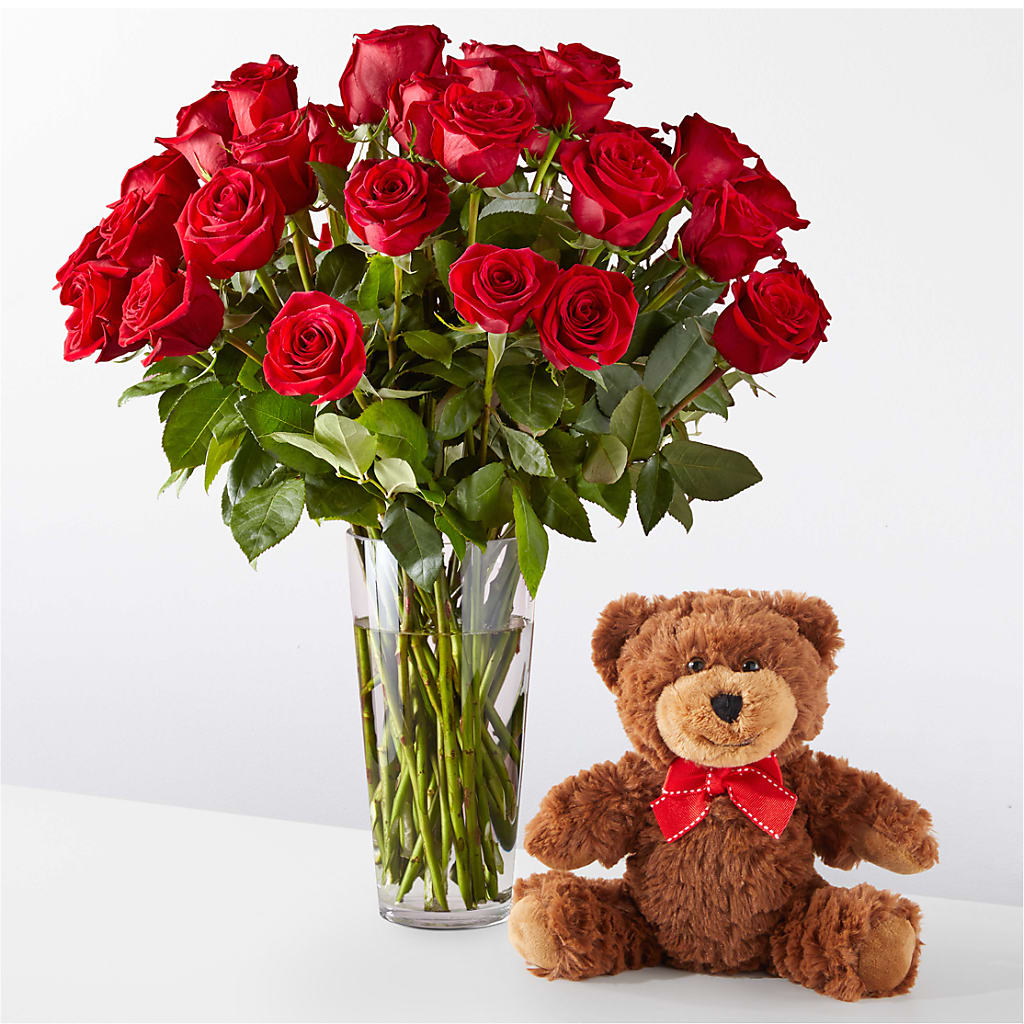 Romantic Long Stem Red Rose Bouquet Bundles – Jewel, Itasca IL