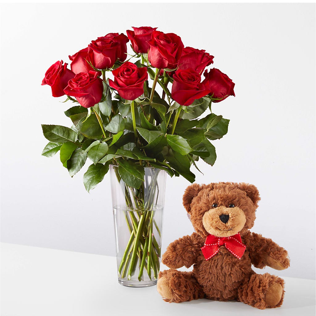Romantic Long Stem Red Rose Bouquet Bundles – Jewel, Itasca IL