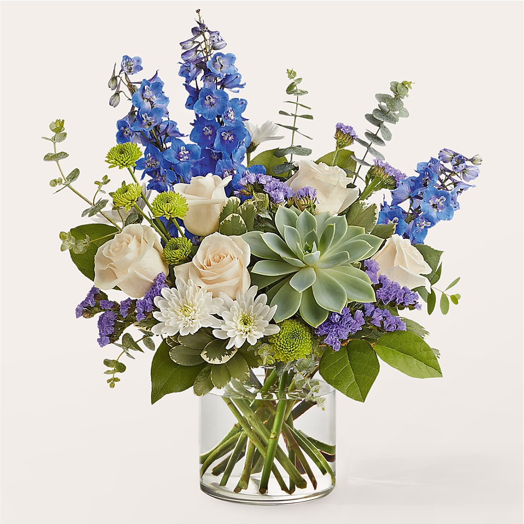 Cerulean Waves Bouquet – Jewel, Itasca IL