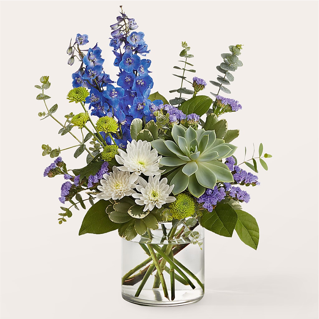 Cerulean Waves Bouquet – Jewel, Itasca IL