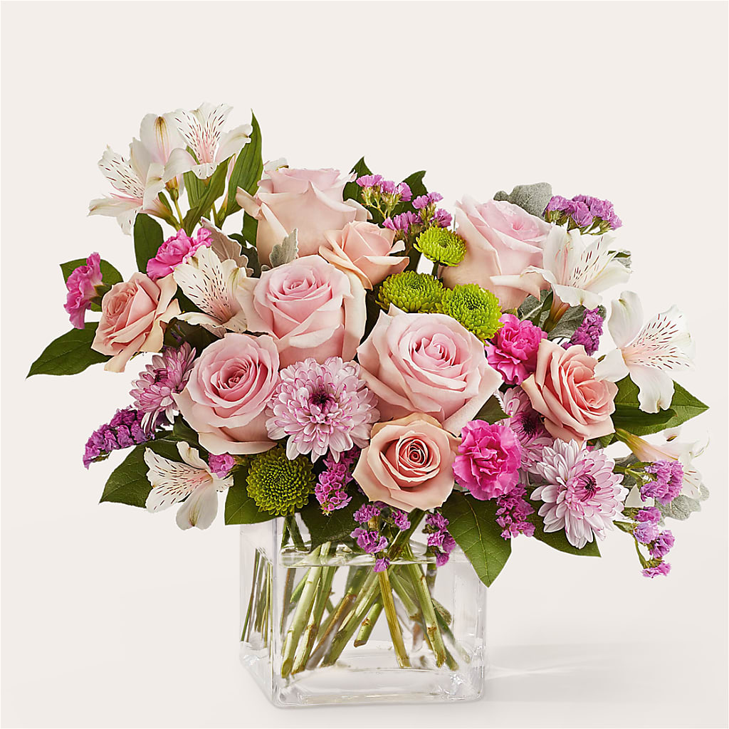 Pink Suede Bouquet – Jewel, Itasca IL