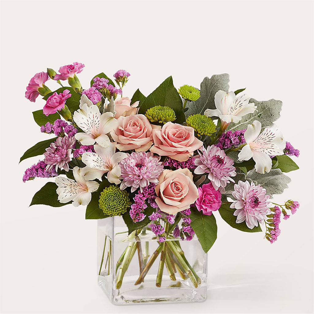 Pink Suede Bouquet – Jewel, Itasca IL