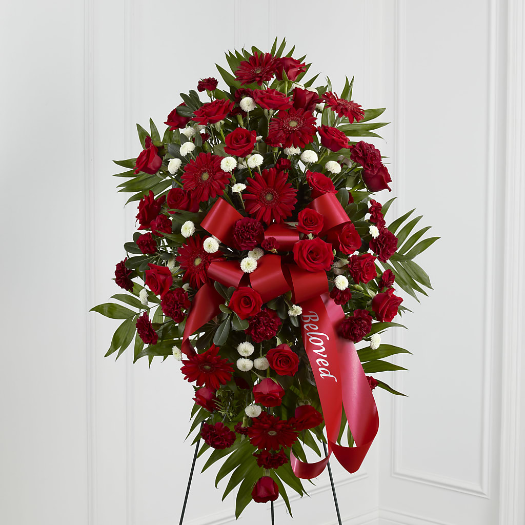 Treasured Memories Standing Spray – Jewel, Itasca IL