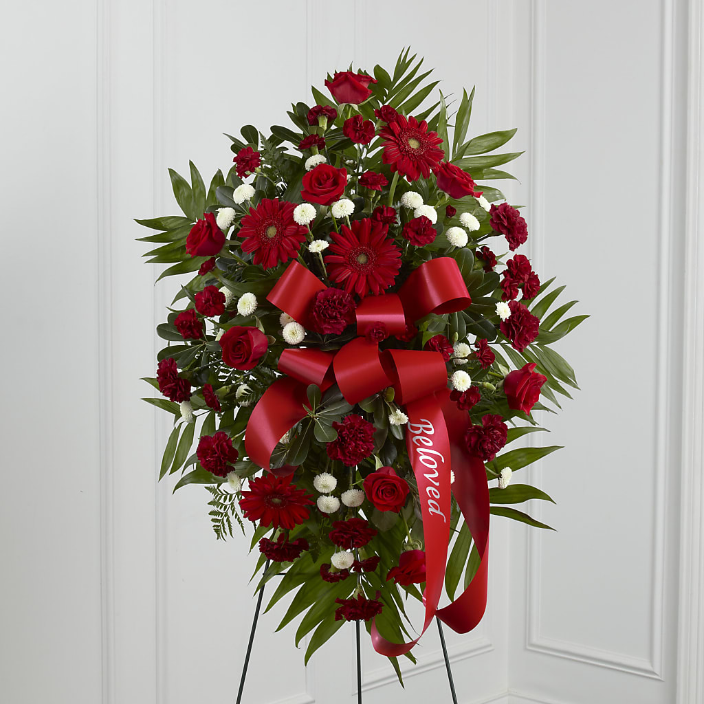 Treasured Memories Standing Spray – Jewel, Itasca IL