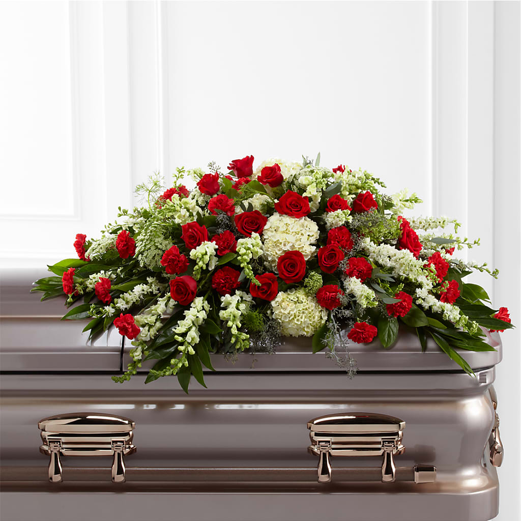 Sincerity Casket Spray – Jewel, Itasca IL