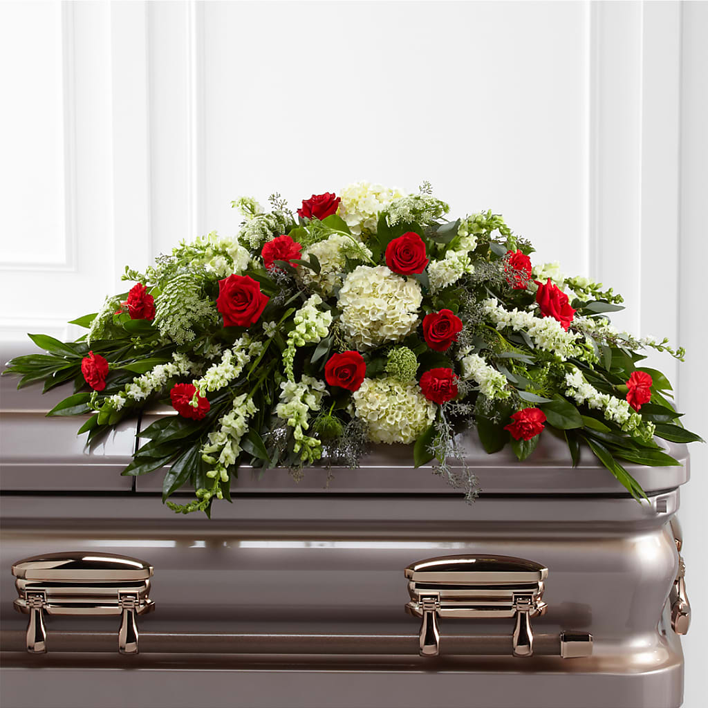 Sincerity Casket Spray – Jewel, Itasca IL