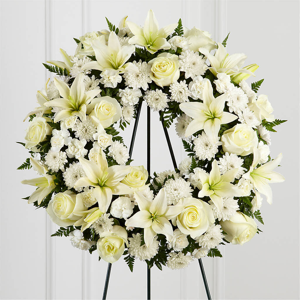 Treasured Tribute Wreath – Jewel, Itasca IL