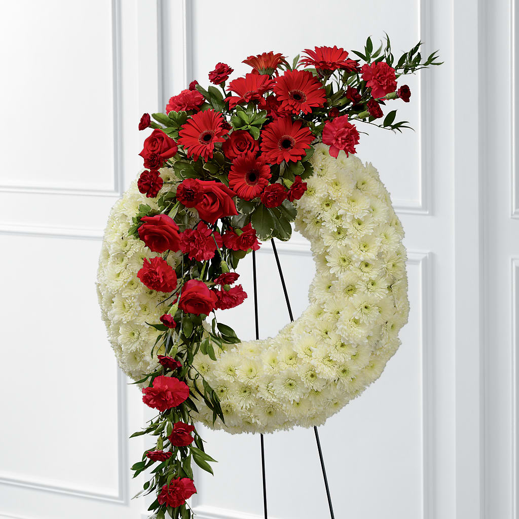 Graceful Tribute Wreath – Jewel, Itasca IL