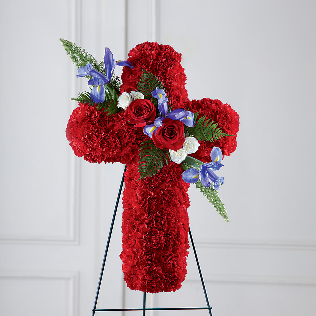 Faithful Hero Floral Cross – Jewel, Itasca IL