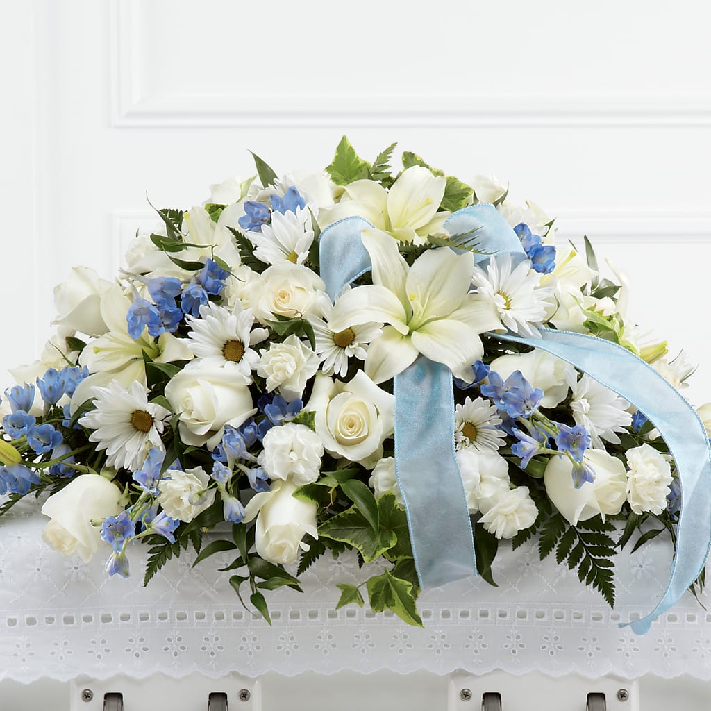 Tender Treasure Casket Spray – Jewel, Itasca IL