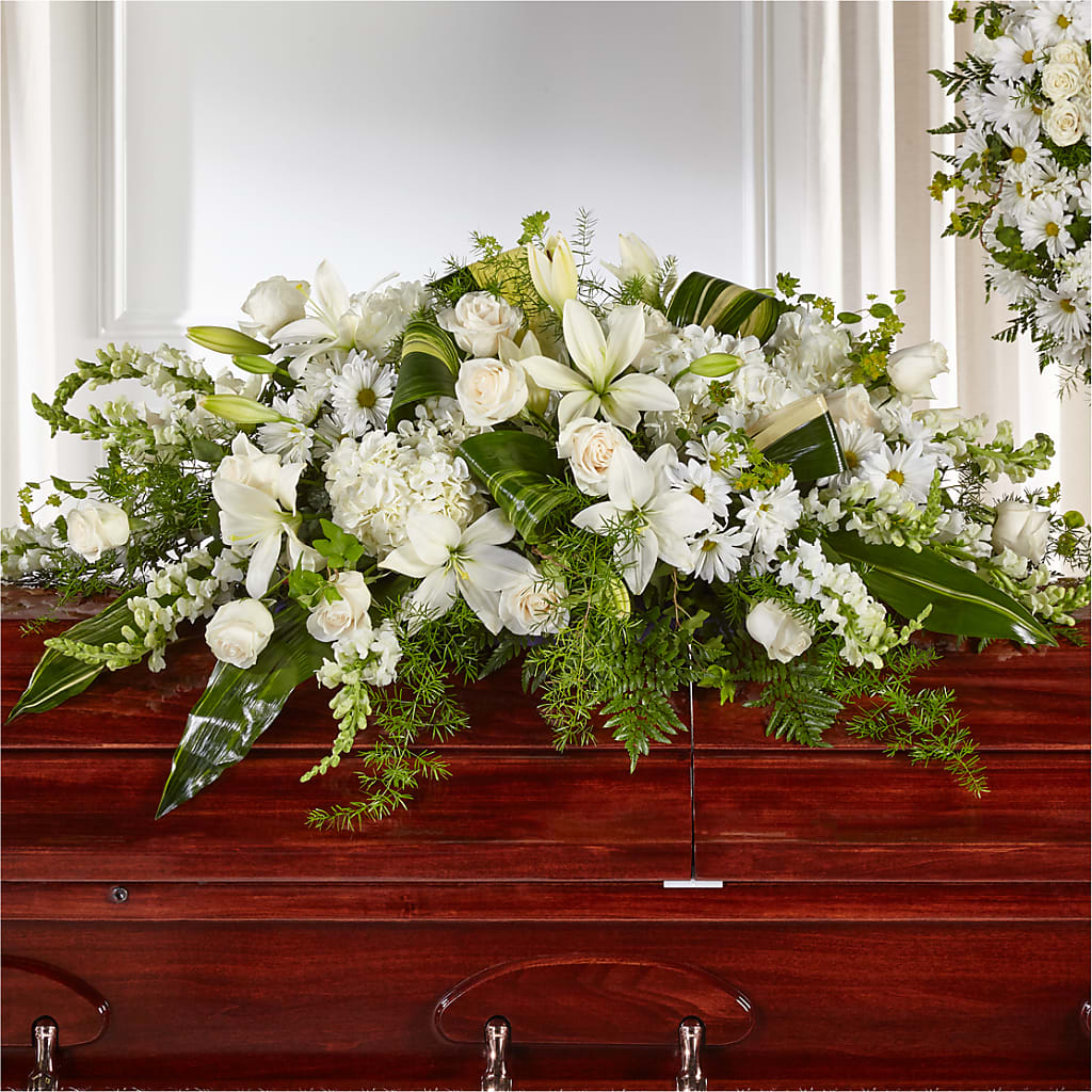 Abundance Casket Spray – Jewel, Itasca IL