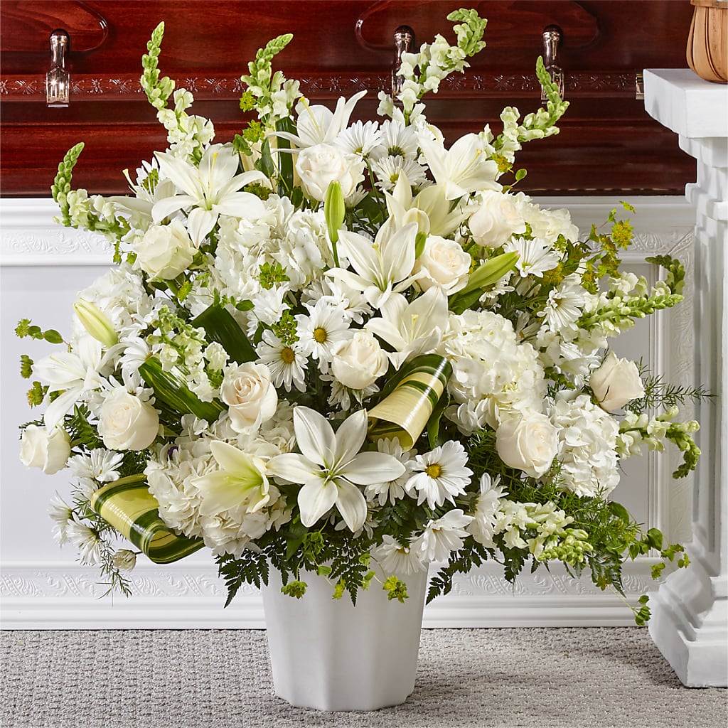 Thoughts of Tranquility Floor Basket – Jewel, Itasca IL