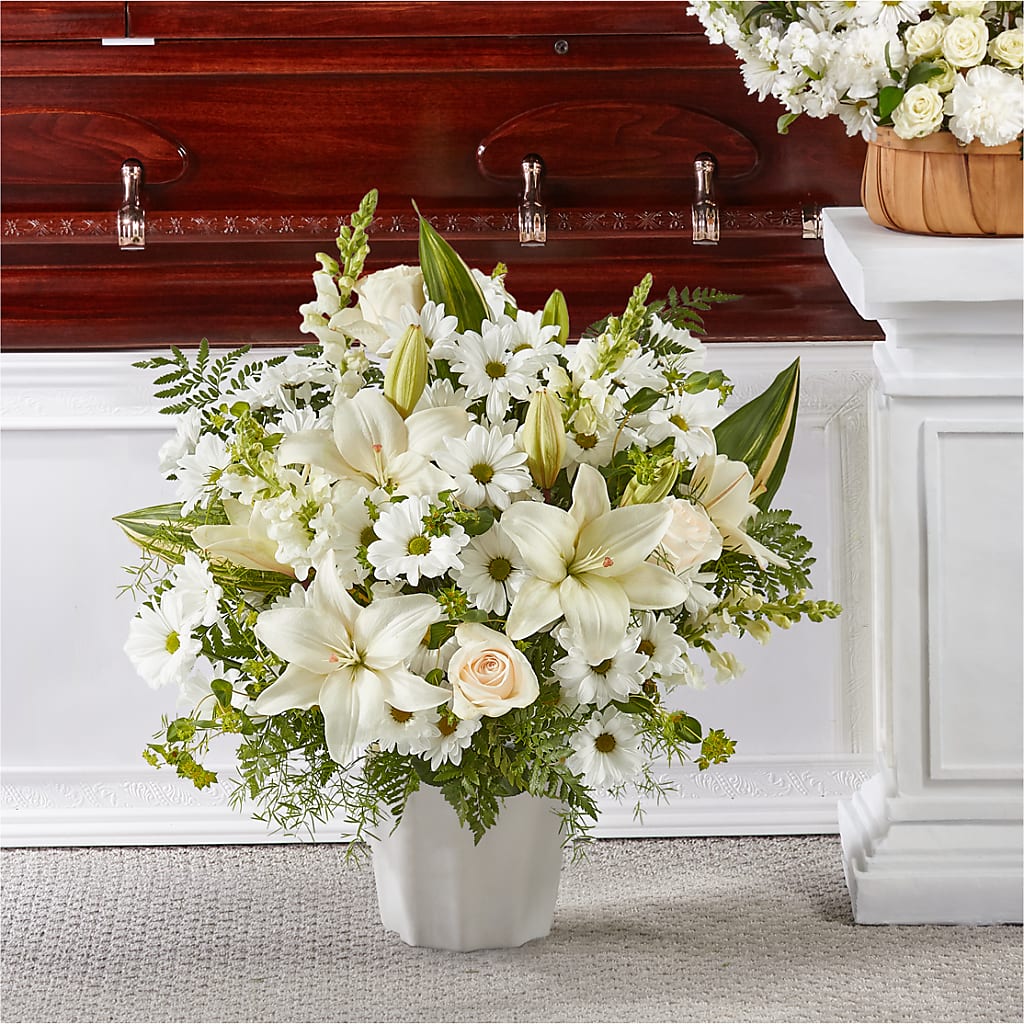 Thoughts of Tranquility Floor Basket – Jewel, Itasca IL