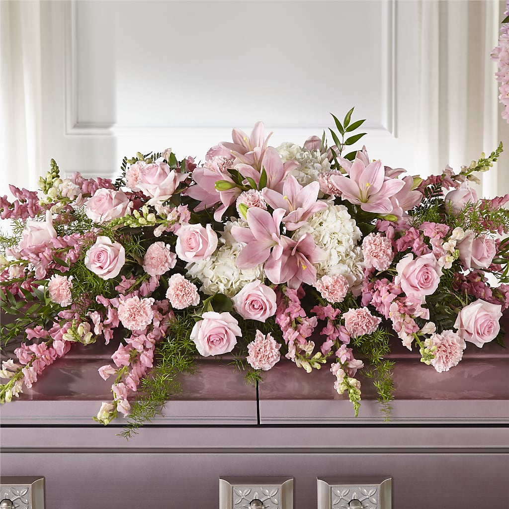 Life & Remembrance Casket Spray – Jewel, Itasca IL