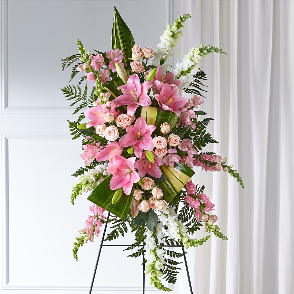 Elegant Embrace Standing Spray – Jewel, Itasca IL