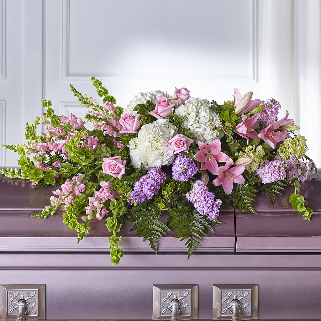 Life's Gratitude Casket Spray – Jewel, Itasca IL