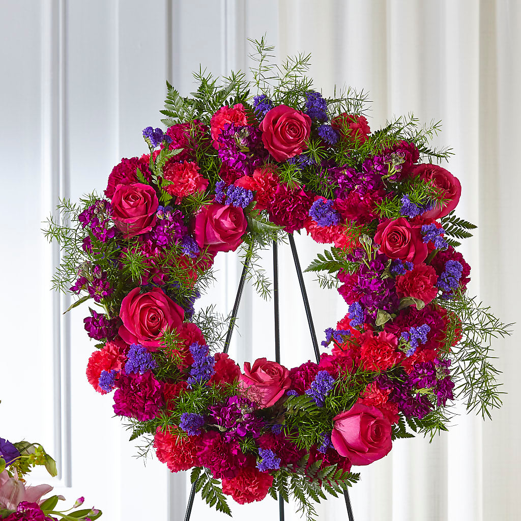 Calming Colors Wreath – Jewel, Itasca IL