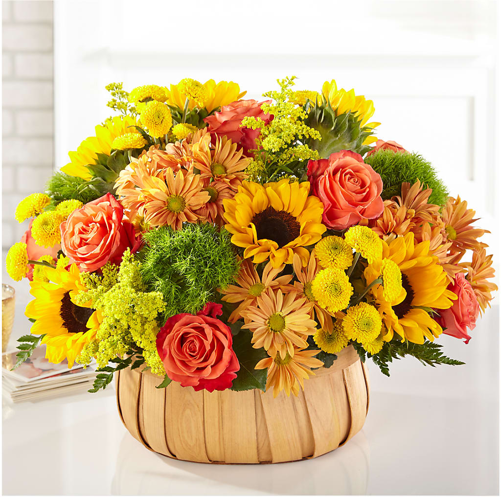 Harvest Sunflower Basket – Jewel, Itasca IL