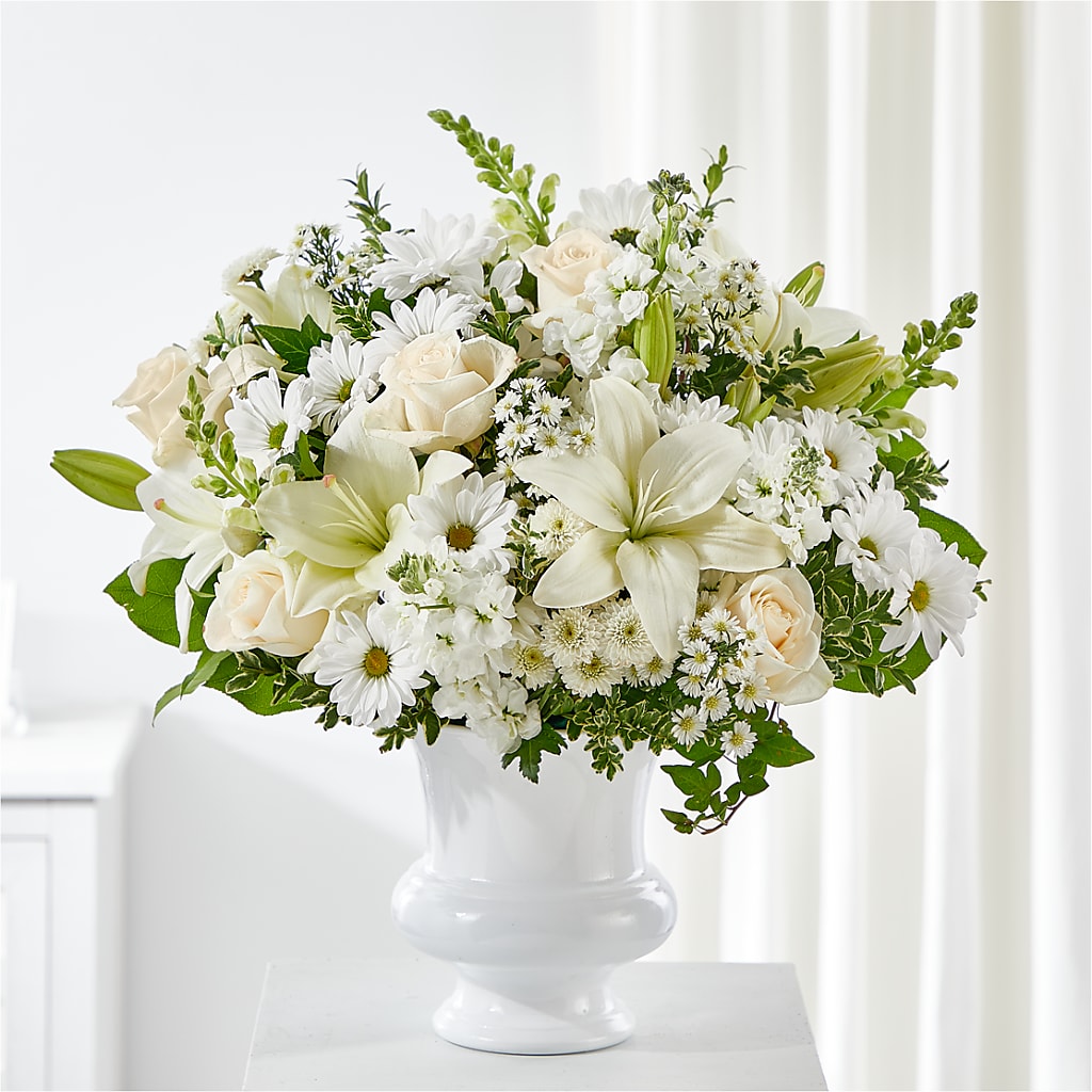 Uplifting Urn Arrangement – Jewel, Itasca IL
