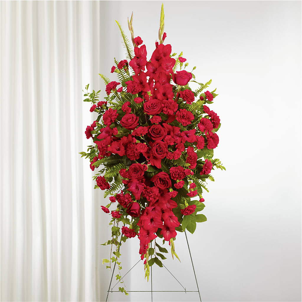 From the Heart Standing Spray – Jewel, Itasca IL