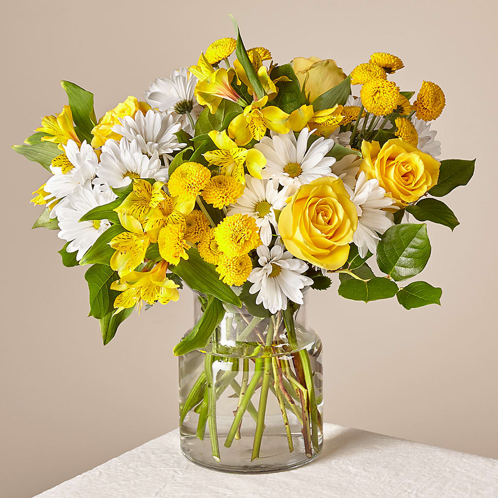 Sunny Sentiments Bouquet – Jewel, Itasca IL