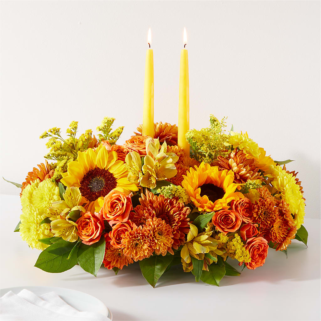 Autumn Harmony Centerpiece – Jewel, Itasca IL