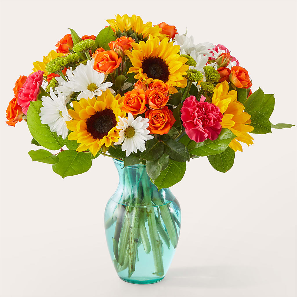 Sun-drenched Blooms Bouquet – Jewel, Itasca IL