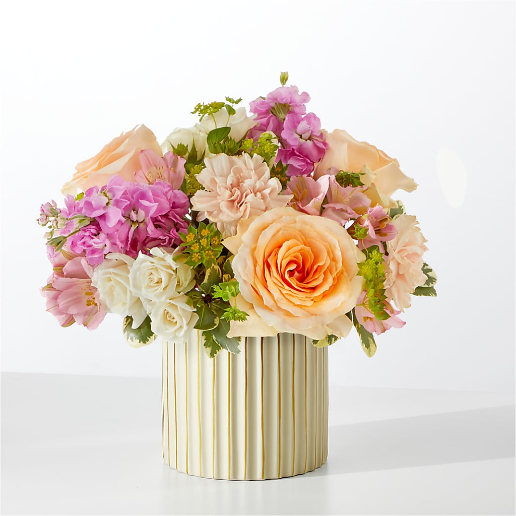 Paradise Bouquet with Ivory Vase – Jewel, Itasca IL