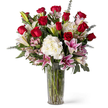 Lux Unforgettable Red Arrangement –  Jewel, Itasca IL