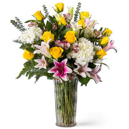 Lux Unforgettable Yellow Arrangement –  Jewel, Itasca IL