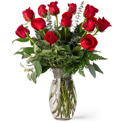 Unforgettable Dozen Rose Red –  Jewel, Itasca IL