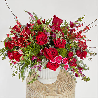 Big Red Bow Bouquet –  Jewel, Itasca IL
