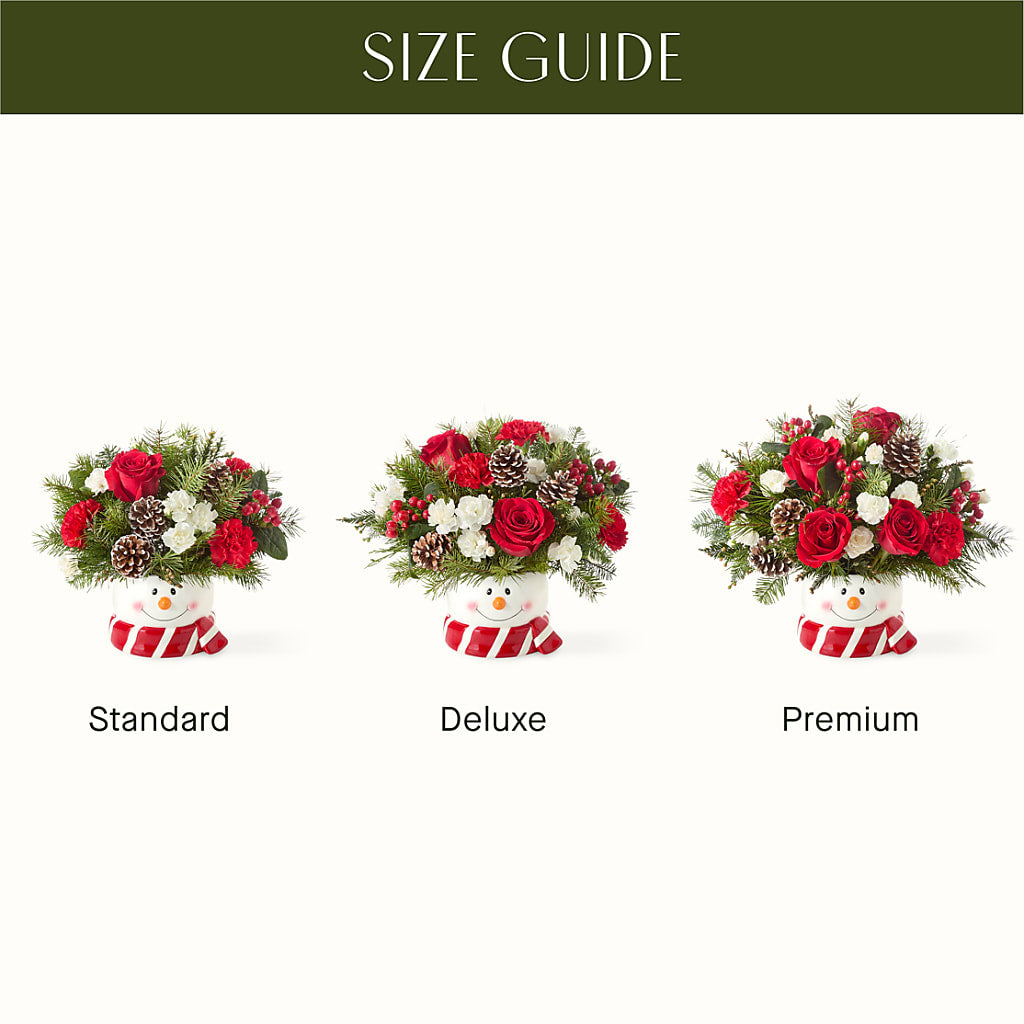 Jolly Snowman Bouquet –  Jewel, Itasca IL