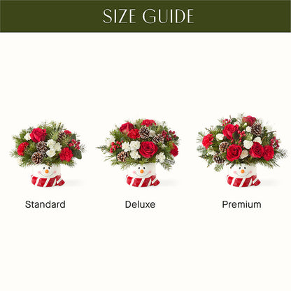 Jolly Snowman Bouquet –  Jewel, Itasca IL