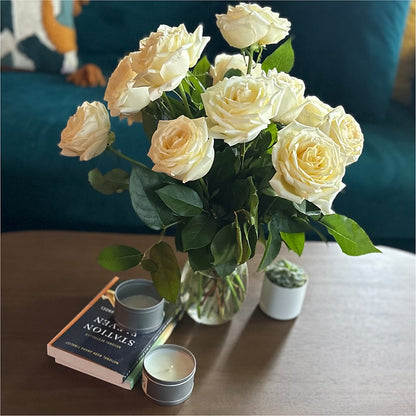 Long Stem Yellow Rose Bouquet –  Jewel, Itasca IL