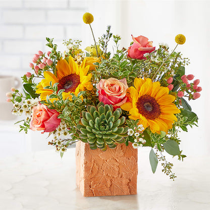 Sunflower Season Bouquet –  Jewel, Itasca IL