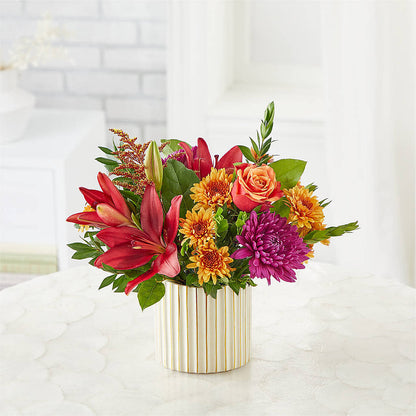 Burgundy Landscape Bouquet –  Jewel, Itasca IL
