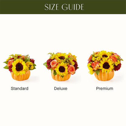 Golden Gourd Pumpkin Bouquet –  Jewel, Itasca IL