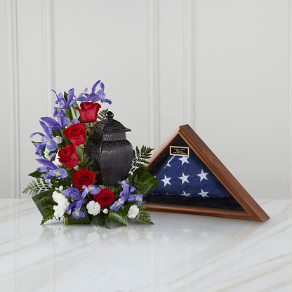 Patriotic Tribute Arrangement –  Jewel, Itasca IL