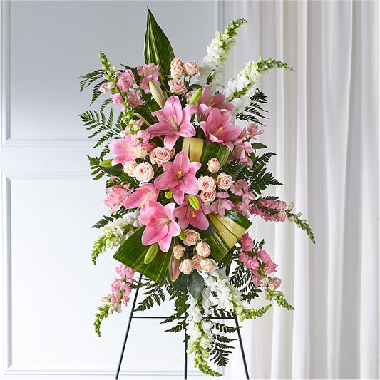 Elegant Embrace Standing Spray –  Jewel, Itasca IL