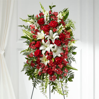 Everlasting Memory Standing Spray –  Jewel, Itasca IL