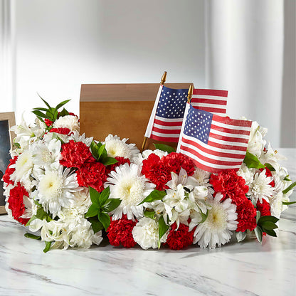 Spirit of Patriotism Cremation Adornment –  Jewel, Itasca IL