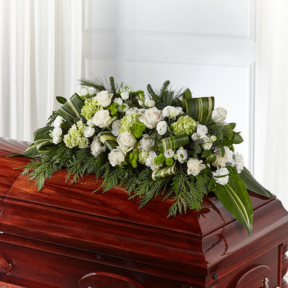 Hopeful Gesture Casket Spray –  Jewel, Itasca IL