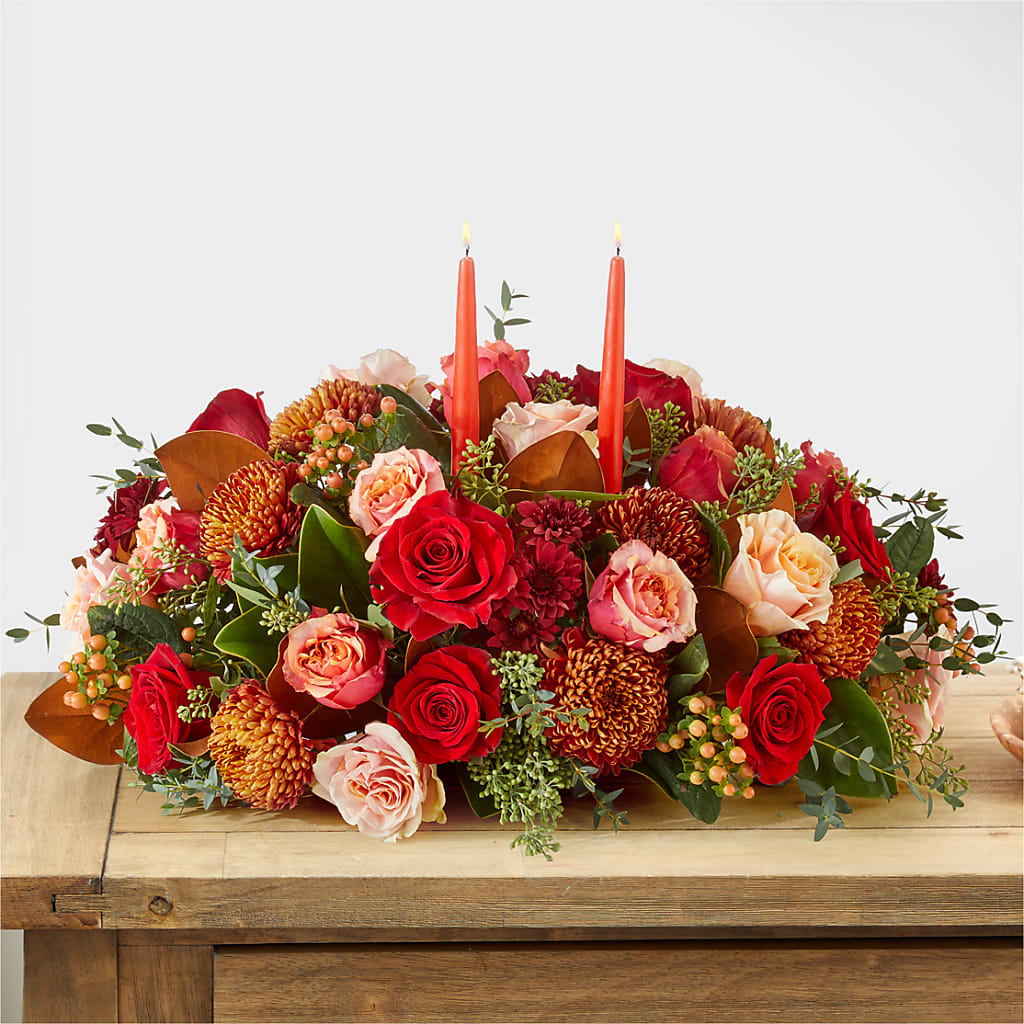 Gather Near Centerpiece –  Jewel, Itasca IL